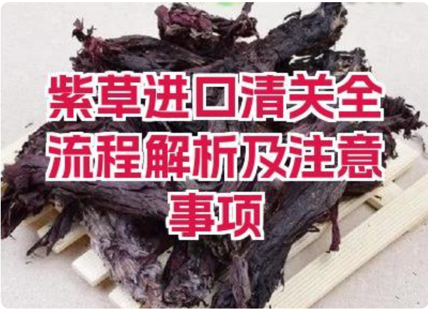 <b>俄罗斯紫草进口报关时间需要</b>