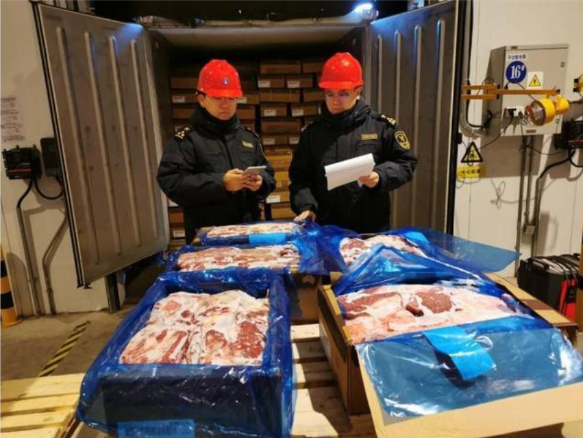天津港牛肉进口报关代理公司